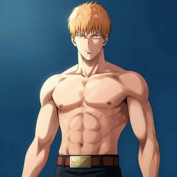 saitama from one punch man, live action movie poster