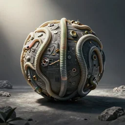 schematic for a ball of worms