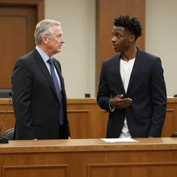 saul goodman defending nba youngboy in court, courtroom photos