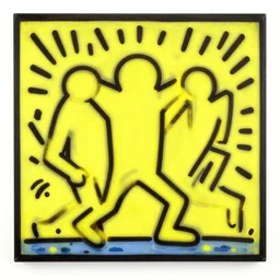 better call saul art by keith haring
