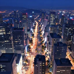 hd anime cityscape, 4 k, stunning - n 6