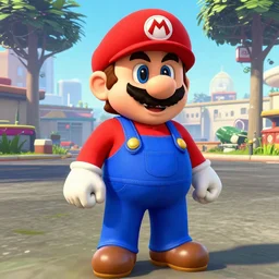 GTA V screenshot with mario in it