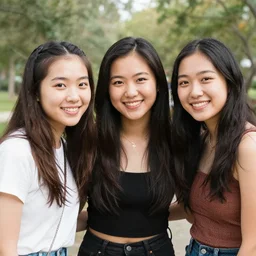 phat girl and friends