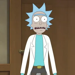 rick from rick and morty 3 d render photorealistic ultra - realistic adult swim by kyle lambert