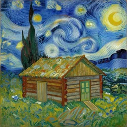 [ a log cabin in the forest ] [ van gogh ] [ hilma af klint ]