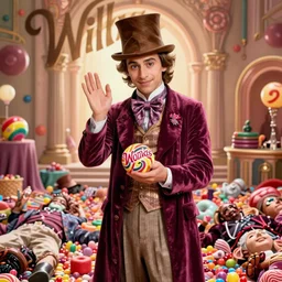 The fatal after effects of Willy Wonka’s untested and banned candy, and the corpses it turned unrecognizable —cfg_scale 3