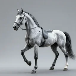 cyborg horse, 4 k photography, trending on gurushots