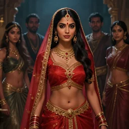 epic professional digital art of beautiful indian 🧟♀👰♀, ambient lighting, painted, impressive, leesha hannigan, wayne haag, reyna rochin, ignacio rios, mark ryden, van herpen, best on artstation, cgsociety, wlop, pixiv, stunning, gorgeous, much wow, cinematic, masterpiece
