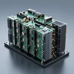 supercomputer made with a raspberry pi cluster