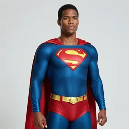 black man as superman