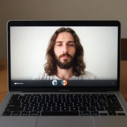 video call with Jesus christ