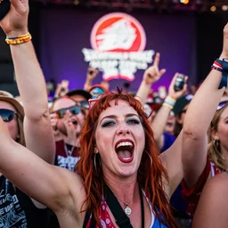 juggalos invading a grateful dead concert, highly detailed facial expressions