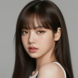 portrait _ of lisa blackpink as an architect highly detailed digital painting artstation concept art sharp focus illustration art by kittichai rueangchaichan irakli nadar