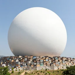 giant big detail white   megastructure cargo favela the wall fortress  with little plant along borderland style vivid colorful  Hyperrealistic CGI Photorealistic cinematic volume lighting clear sky fanart on ArtStation  concept art