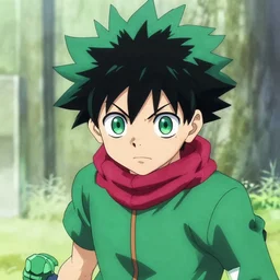 wolf Izuku Midoriya