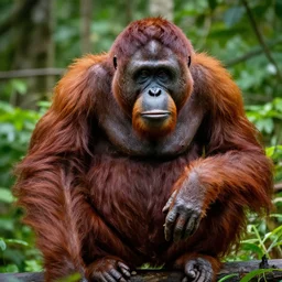 human orangutan hybrid creature