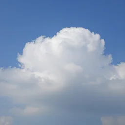 peaceful puffy clouds, strippling, 4 k