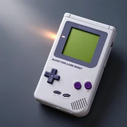 nintendo gameboy by mario feng and John Berkey, ray tracing, master shot, octane render, 8k, ultra hd, perfect light