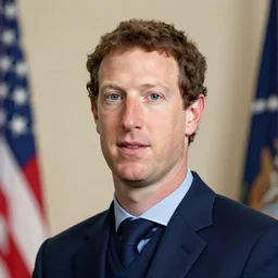 official presidential portrait of mark zuckerberg