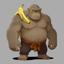 An Banana Orc, artwork by Alex Horley