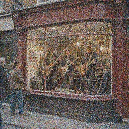 35 mm film, Rock band playing in the vintage store window, vintage showcase, people stop looking at that showcase, London comercial street, by Alexander Jasson, CGI, Render, photorealistic, Unreal engine 5 - W 1024