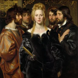 a beautiful painting of charlize theron by john everett millais and dante gabriel rossetti and john collier and john william waterhouse, preraphaelite, detailed, trending on artstation, hd, masterpiece