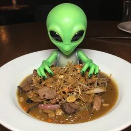 lousy alien food