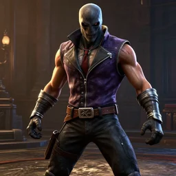 screenshot from slender man in mortal kombat 2