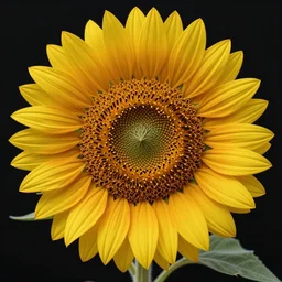 perfectly detailed sunflower, heavenly, symmetrical, intricate, highly detailed, digital painting, smooth, sharp focus, illustration