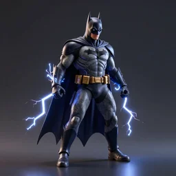 Enki Bilal Style Batman, volumetric lightning, reflections, octane render 8K