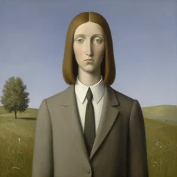 surrealist painting by rene magritte, high detail, high resolution
