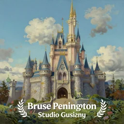a fairy castle, extremely detailed oil painting, unreal 5 render,  Bruce Pennington, Studio Ghibli, digital art, o, award-winning photograph, masterpiece
