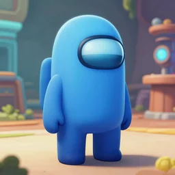 among us character, ultra realistic