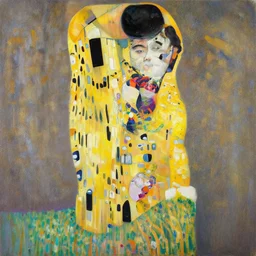 greg manchess portrait painting of partially armored gustav klimt as overwatch character, medium shot, asymmetrical, profile picture, organic painting, sunny day, matte painting, bold shapes, hard edges, street art, trending on artstation, by huang guangjian, gil elvgren, ruan jia, randy vargas, greg rutkowski