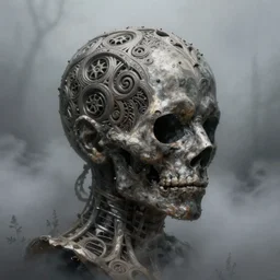 isle of the dead, fog, intricate, elegant, sharp focus, highly detailed, concept art, digital painting, aleksi briclot, rutkowski, beksinski