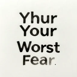what is your worst fear