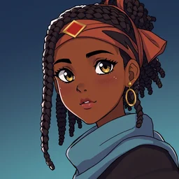 nigerian anime character