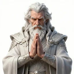old man clasping his hands as spell casting, deep focus, d & d, fantasy, intricate, elegant, highly detailed, digital painting, artstation, concept art, matte, sharp focus, illustration, hearthstone, art by artgerm and greg rutkowski and alphonse mucha