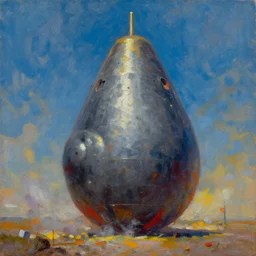 freestyle atomic bomb, oil paintings - n 8