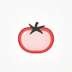 minimalist icon for tomato
