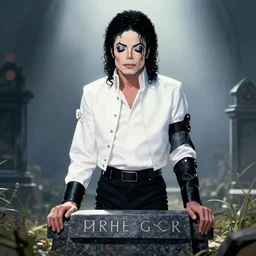 michael jackson resurrecting out the grave