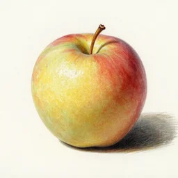 bargue drawing of an apple, by Charles Bargue, academic, trending on artstation