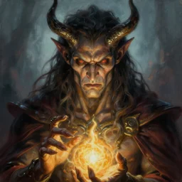 close - up portrait of evil druid beast - fantasy painting, magic spell, highly detailed, by frank frazetta, keith parkinson and greg rutkowski and aleksandra skiba