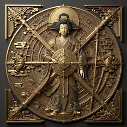 classical japanese artwork 3 d render intricate artwork by tooth wu and wlop and beeple. octane render, trending on artstation, greg rutkowski very coherent symmetrical artwork. cinematic, hyper realism, high detail, octane render, 8 k