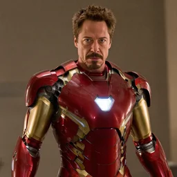 Film still of Tony Stark, from Iron Man (2008 movie)