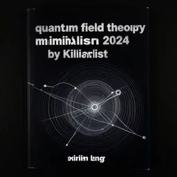 quantum field theory by Kilian Eng, minimalist, detailed