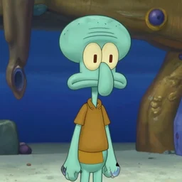 film still of squidward in the new scifi movie, 4 k