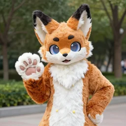 nick wilde from zootopia, fursuit
