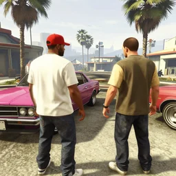 a photo of gameplay of GTA 6, 4k