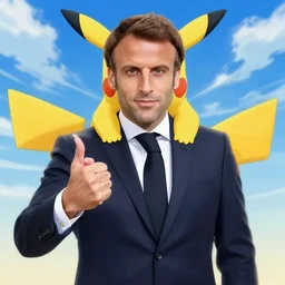 emmanuel macron in pokemon anime